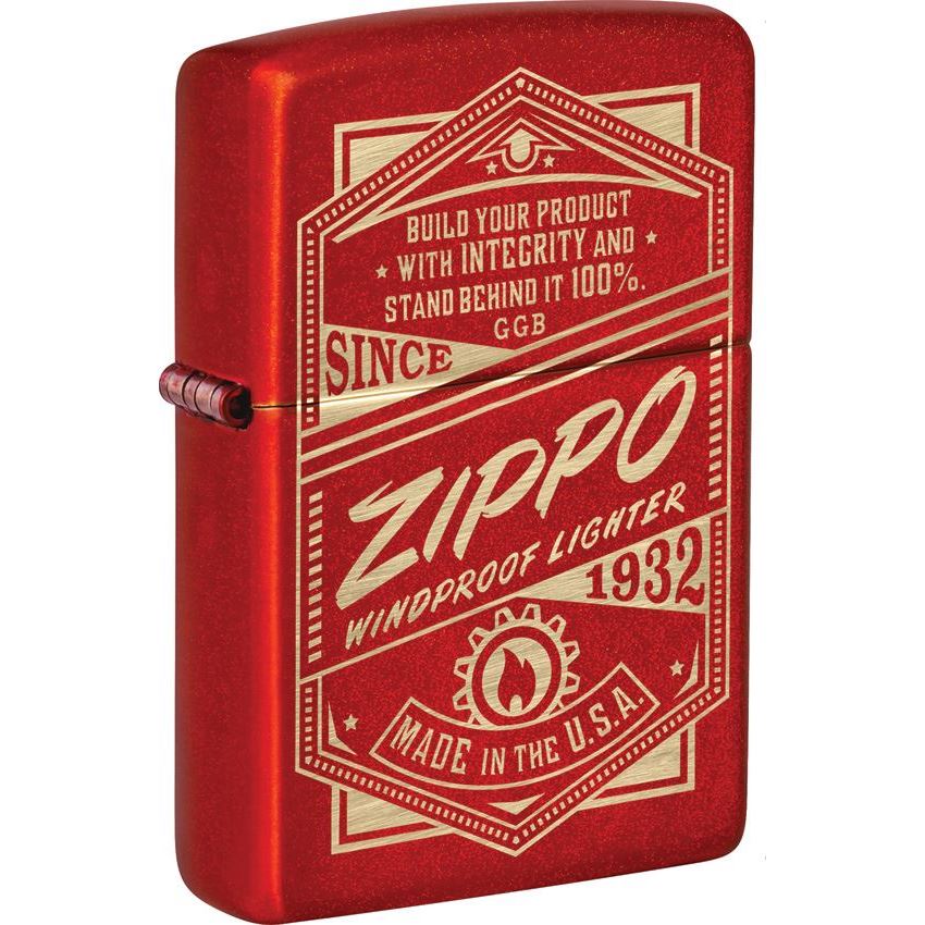ZIPPO VINTAGE ROJO ORO