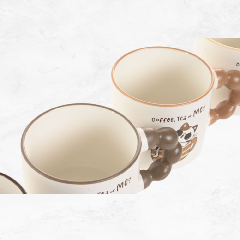 Taza Gatos Asas de Bolas - Imagen 3