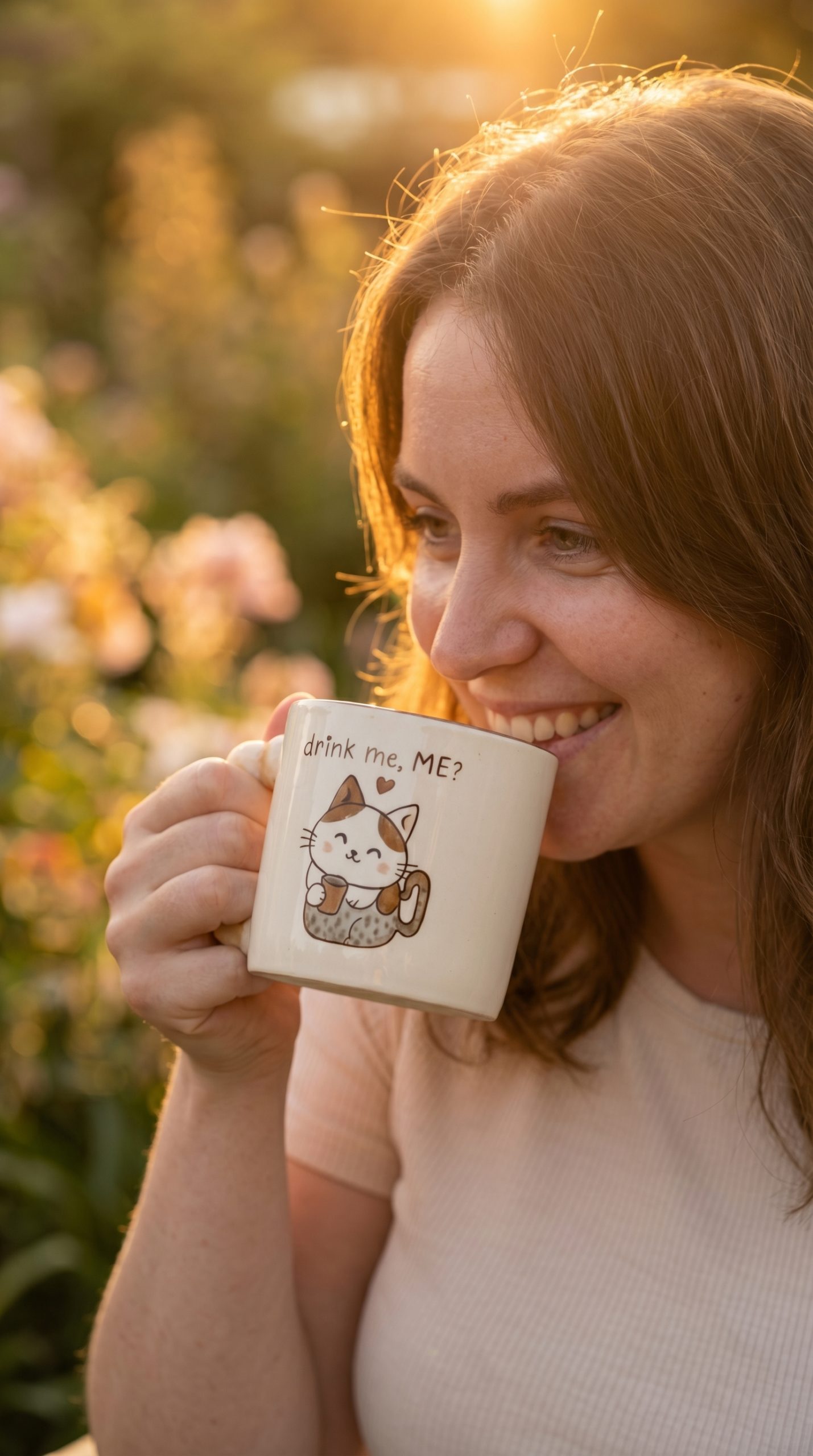 Taza Gatos Asas de Bolas - Imagen 4
