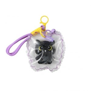 Llaveros de Animales JellyPop - GATO NEGRO